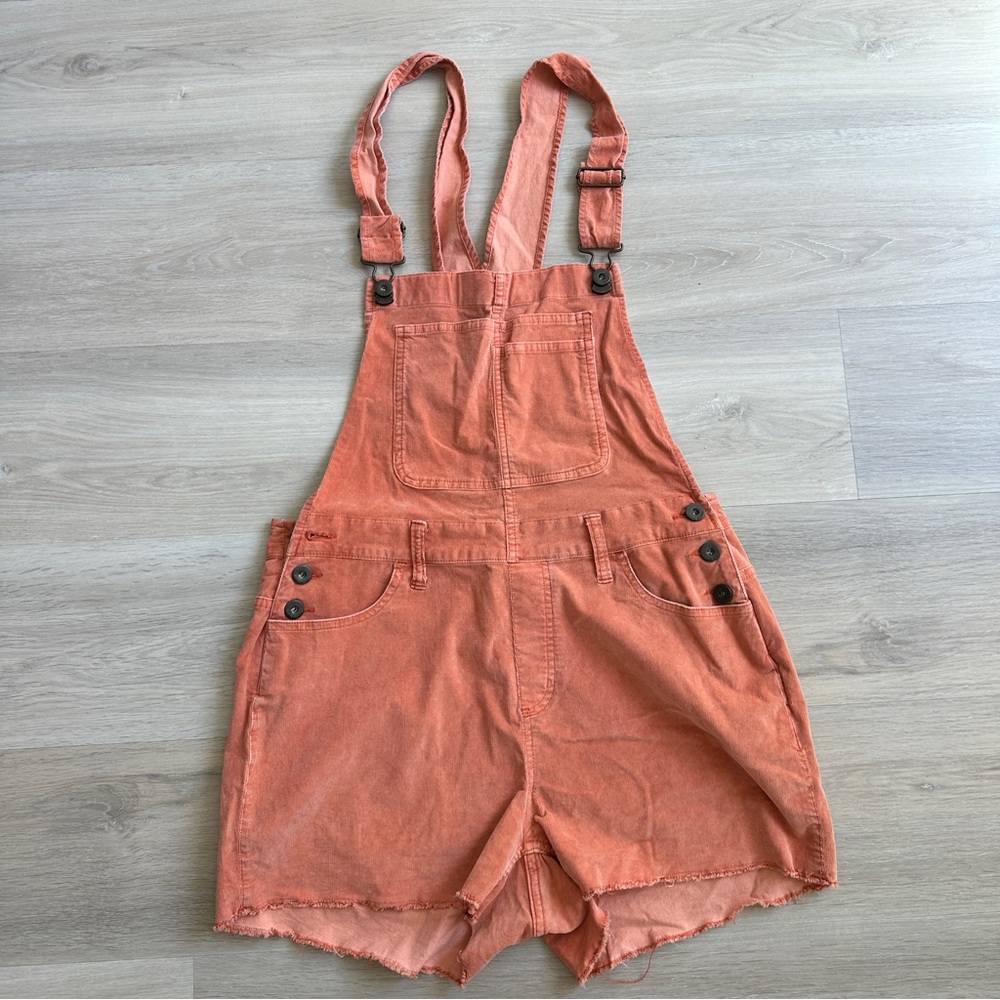 Carve Designs Apricot Overalls size 10